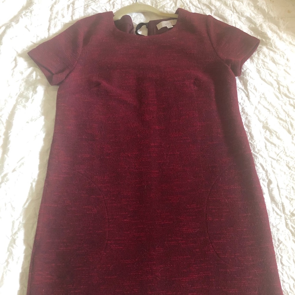 Red Loft Dress size 2